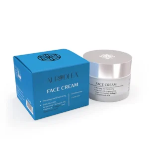 Cremă de față cu colagen și acid hialuronic