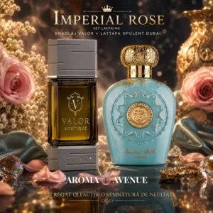 Imperial Rose – Set Layering Khadlaj Valor × Lattafa Opulent Dubai